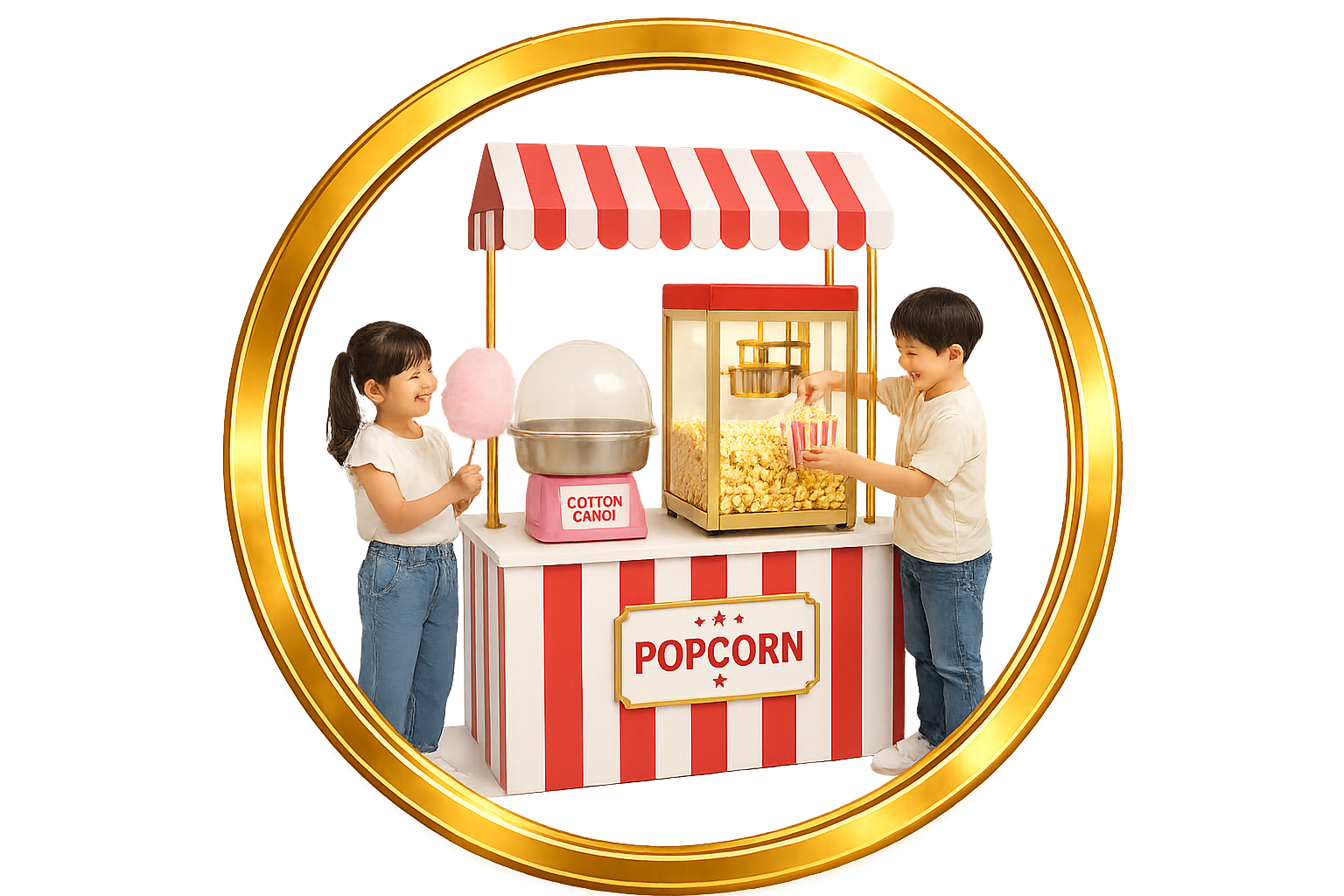Popcorn & Cotton Candy